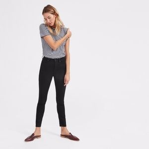 Everlane High-Rise Skinny Jean (Regular) in Black